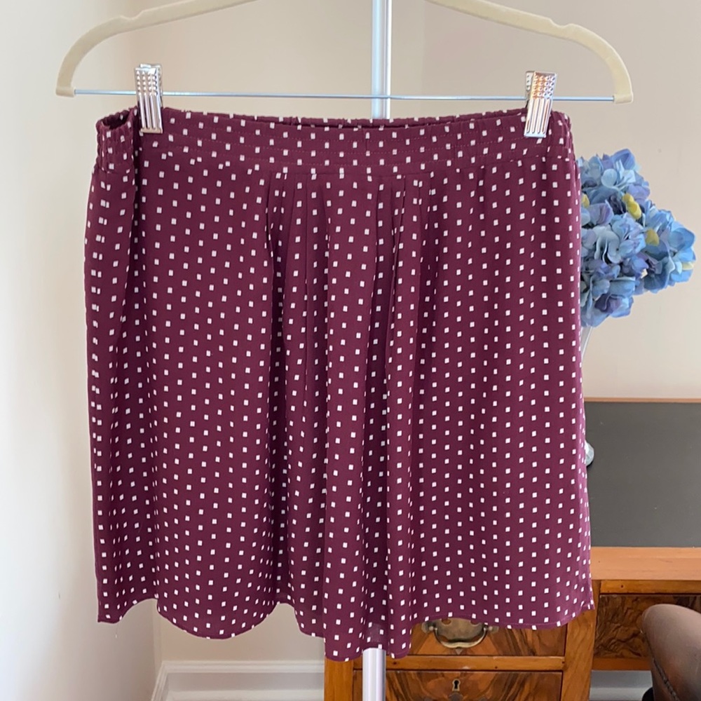 Silk skirt